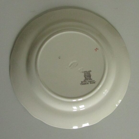 Vintage 7.5" salad plate, Chinese Rose design, Copeland Spode (Lot 3) - Picture 11 of 12